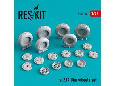 He-219 Uhu wheels set 