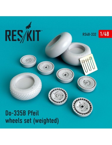 Do-335? Pfeil wheels set (weighted) 