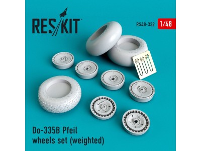 Do-335? Pfeil wheels set (weighted) 