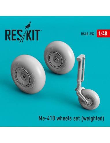 Me-410 wheels set (weighted) 