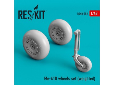 Me-410 wheels set (weighted) 