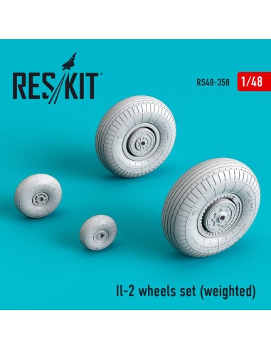 Il-2 wheels set (weighted) 