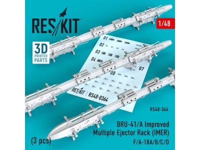 BRU-41/A Improved Multiple Ejector Rack (IMER) (3 pcs) (F/A-18A/B/C/D) 