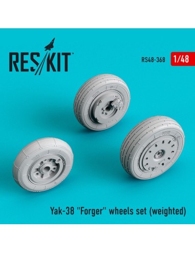 Yak-38 Forger wheels set (weighted) 