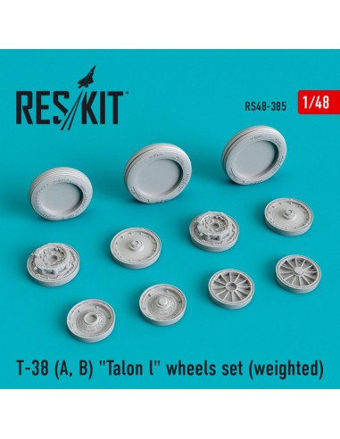T-38 (A, B) Talon l wheels set (weighted) 