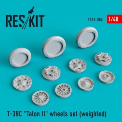 T-38C Talon ll wheels set (weighted) 