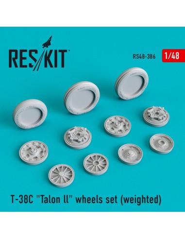 T-38C Talon ll wheels set (weighted) 