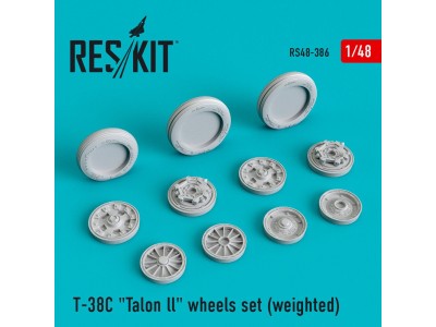 T-38C Talon ll wheels set (weighted) 