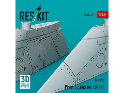 Pivot pylons for FB-111 (4 pcs) (3D Printed) 