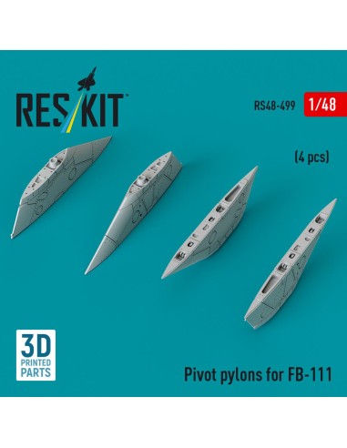 Pivot pylons for FB-111 (4 pcs) (3D Printed) 