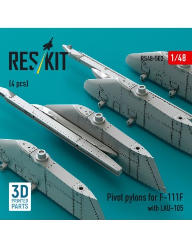 Pivot pylons for F-111F with LAU-105 (4 pcs) (3D Printed) 