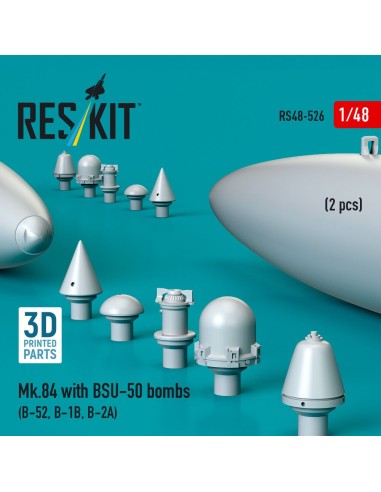 Mk.84 with BSU-50 bombs (2 pcs) (B-52, B-1B, B-2A) (3D printed) 