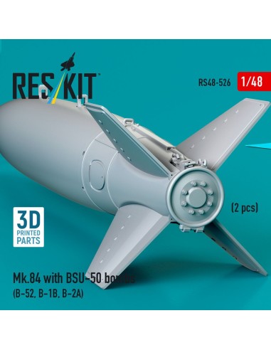 Mk.84 with BSU-50 bombs (2 pcs) (B-52, B-1B, B-2A) (3D printed) 