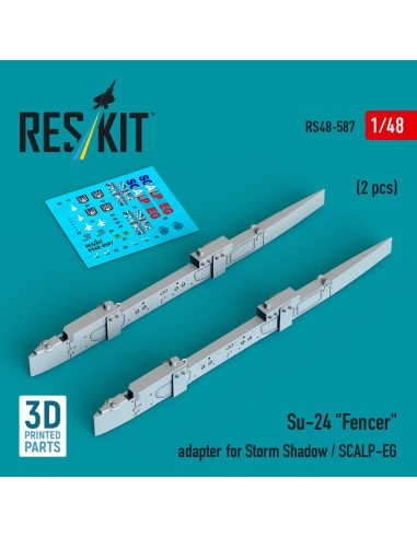 Su-24 Fencer adapter for Storm Shadow / SCALP-EG (2 pcs) (3D Printed) 