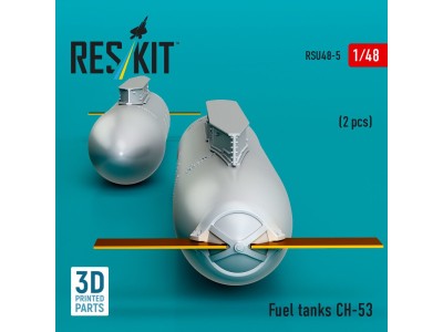 Fuel tanks ??-53 (2 pcs) (3D Printed) 