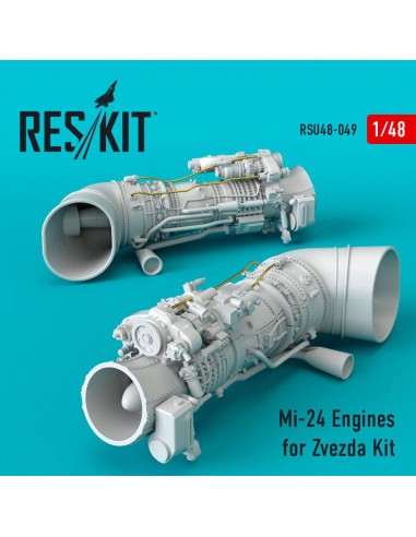 Mi-24 Engines for Zvezda kit 