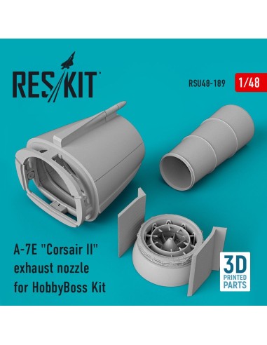 A-7E Corsair II exhaust nozzle for HobbyBoss Kit (3D Printed) 