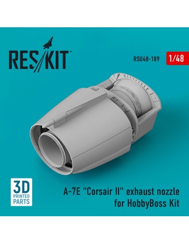 A-7E Corsair II exhaust nozzle for HobbyBoss Kit (3D Printed) 