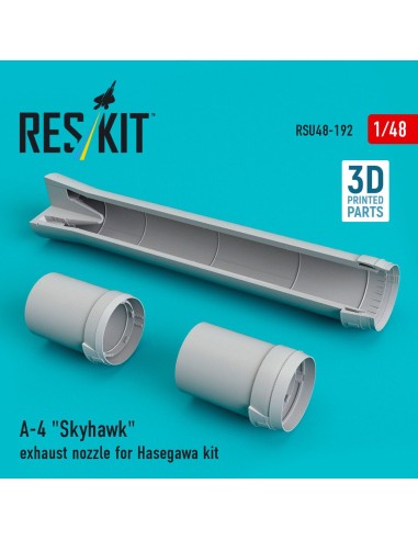 A-4 Skyhawk exhaust nozzle for Hasegawa kit (3D Printed) 