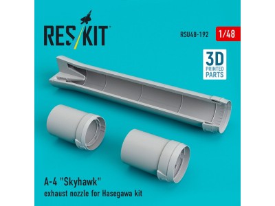 A-4 Skyhawk exhaust nozzle for Hasegawa kit (3D Printed) 