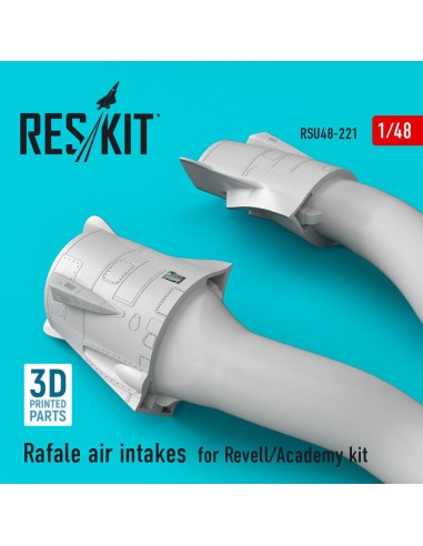 Rafale air intakes for Revell/Academy kit (3D Printed) 