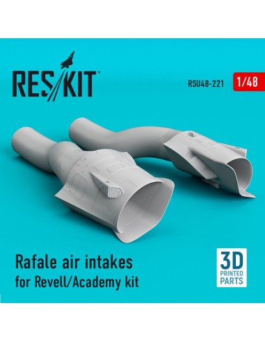 Rafale air intakes for Revell/Academy kit (3D Printed) 