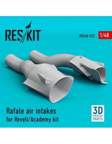 Rafale air intakes for HobbyBoss kit (3D Printed) 