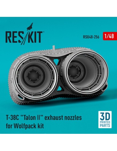 T-38C Talon ll exhaust nozzles for Wolfpack kit (3D Printed) 