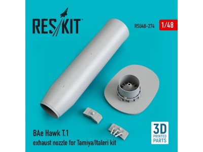 BAe Hawk T.1 exhaust nozzle for Tamiya/Italeri kit (3D Printed) 