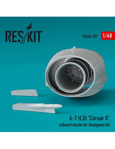 A-7 (E,D) Corsair II exhaust nozzle for Hasegawa kit 