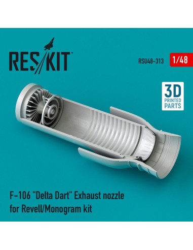 F-106 Delta Dart exhaust nozzle for Revell/Monogram kit 