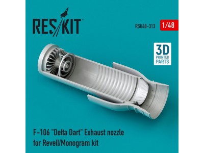 F-106 Delta Dart exhaust nozzle for Revell/Monogram kit 