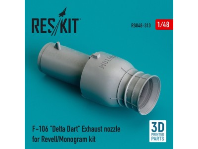 F-106 Delta Dart exhaust nozzle for Revell/Monogram kit 