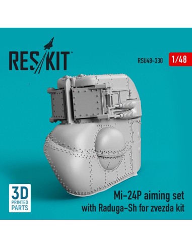 Mi-24P aiming set with Raduga-Sh for zvezda kit (3D Printed) 
