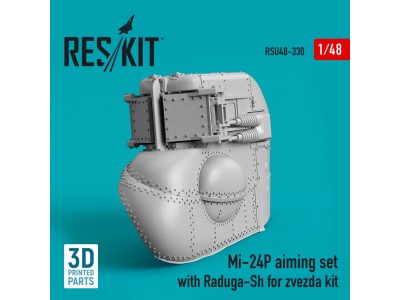 Mi-24P aiming set with Raduga-Sh for zvezda kit (3D Printed) 