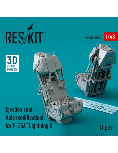 Ejection seat (late modification) for F-35A Lightning II (3D Printed) 