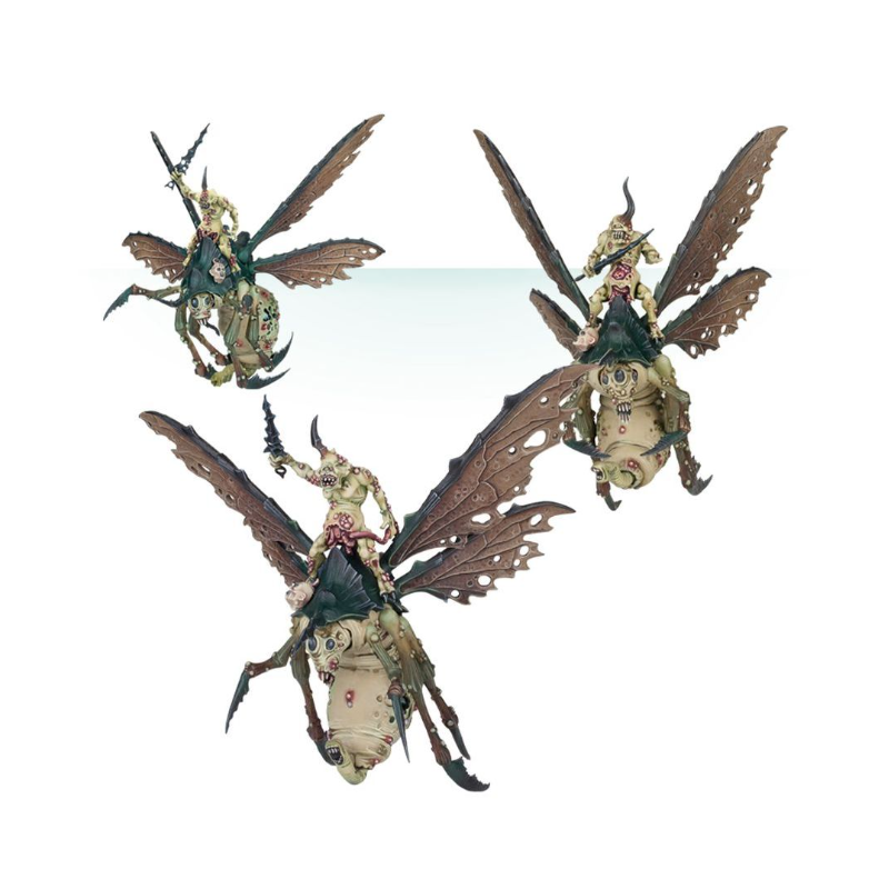 DAEMONS OF NURGLE PLAGUE DRONES