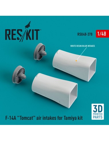 F-14A Tomcat air intakes for Tamiya kit (3D Printed) 