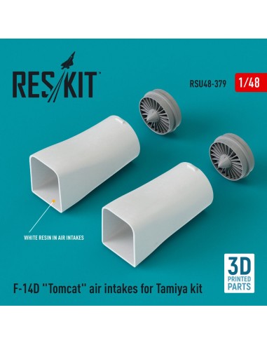 F-14D Tomcat air intakes for Tamiya kit (3D Printed) 