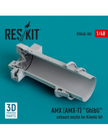 AMX (AMX-T) Ghibli exhaust nozzle for Kinetic kit (3D Printed) 