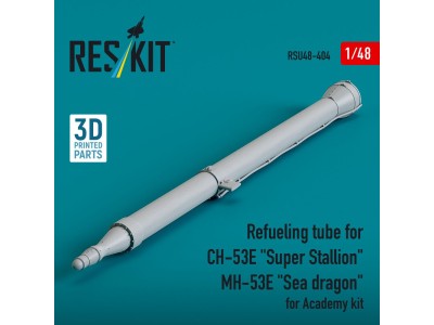 Refueling tube for CH-53E Super Stallion, MH-53E Sea dragon for Academy kit (3D printed) 