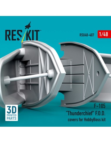 F-105 Thunderchief F.O.D. covers for HobbyBoss kit (3D Printed) 