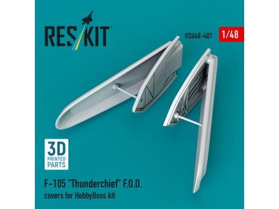 F-105 Thunderchief F.O.D. covers for HobbyBoss kit (3D Printed) 