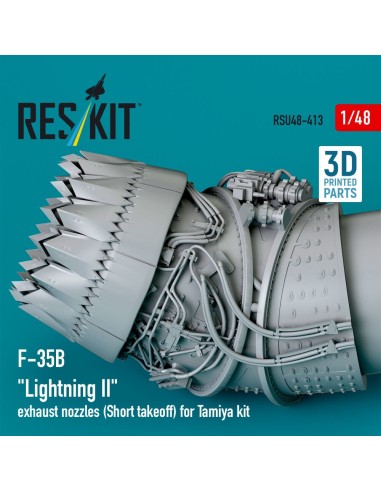 ?F-35B Lightning II exhaust nozzle (Short takeoff) for Tamiya kit (3D printed) 