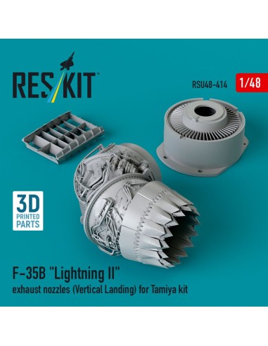 ?F-35B Lightning II exhaust nozzles (Vertical Landing) for Tamiya kit (3D printed) 