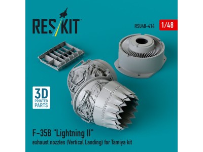 ?F-35B Lightning II exhaust nozzles (Vertical Landing) for Tamiya kit (3D printed) 