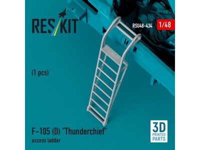 F-105D Thunderchief access ladder (1 pcs) (3D Printed) 