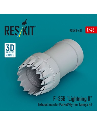 ?F-35B Lightning II exhaust nozzle (Parked/Fly) for Tamiya kit (3D printed) 