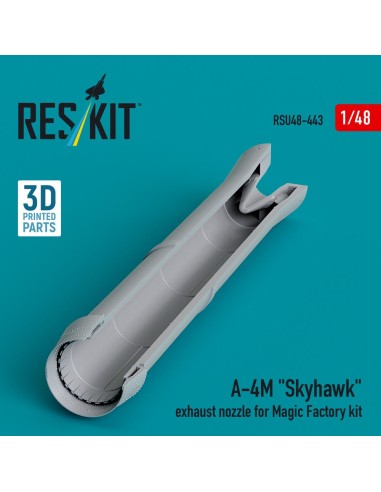 A-4M Skyhawk exhaust nozzle for Magic Factory kit (3D Printed) 