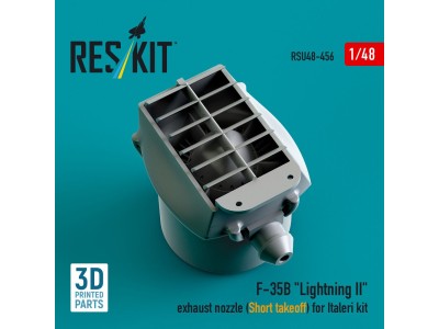 F-35B Lightning II exhaust nozzle (Short takeoff) for Italeri kit (3D printed) 